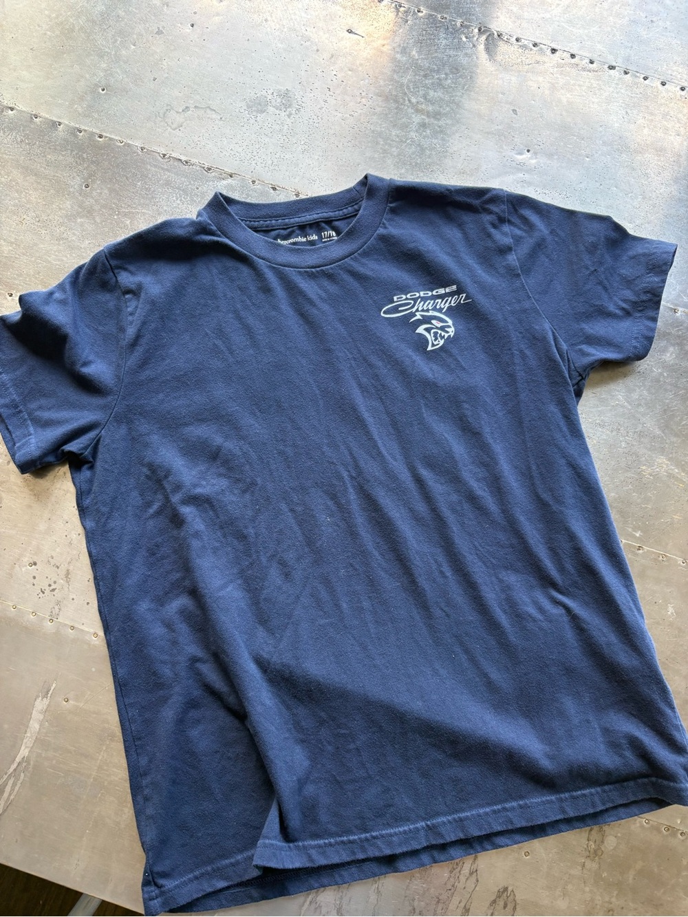 abercrombie kids Navy Graphic Short-Sleeve Tee